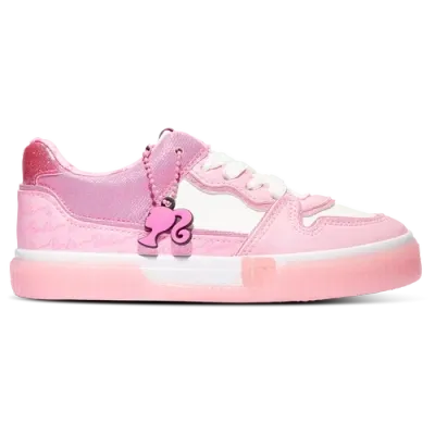 Ground Up Girls Preschool   Barbie Uv Activated Low In White/pink