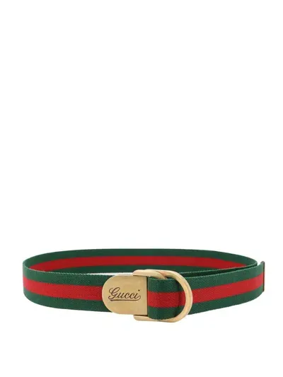 Gucci Belts In Vrv/cocoa