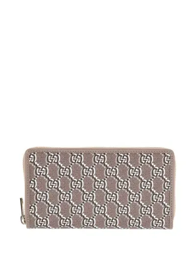 Gucci Wallets In Grey/rock