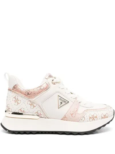 Guess Usa Runner Kynneth Trainers In Nude