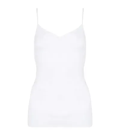 Hanro Cotton Seamless Camisole In White