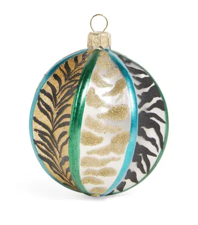 Harrods Animal Print Bauble In Multi