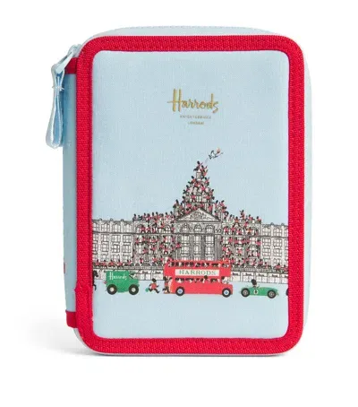 Harrods Soft Pencil Case With Stationery Set In Multi