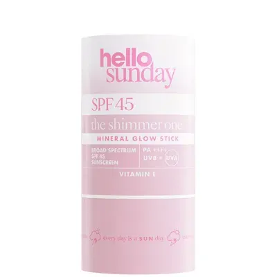 Hello Sunday The Shimmer One Mineral Glow Stick Spf45 20g In White