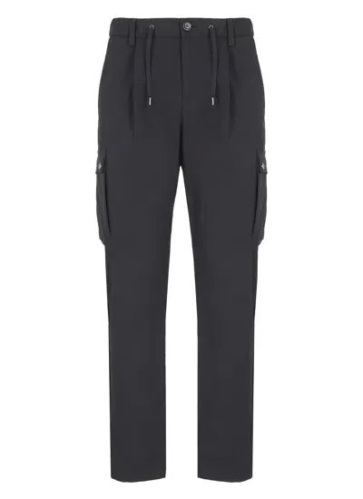 Herno Resort Pants In Black