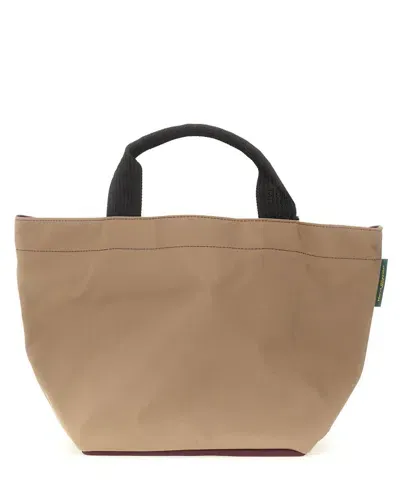 Herve Chapelier Medium Tote Bag In Beige