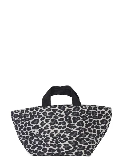 Herve Chapelier Small Tote Bag In Multicolor