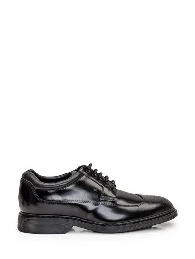 Hogan H576 Derby Lace Up In Black