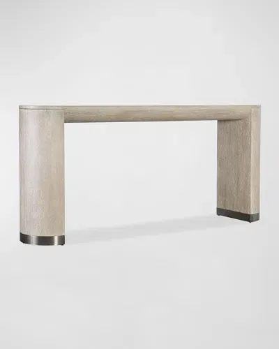 Hooker Furniture Modern Mood Console Table In Diamond Alabaster