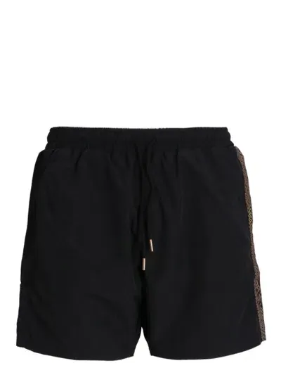 Hugo Boss Black Stripe Swim Shorts