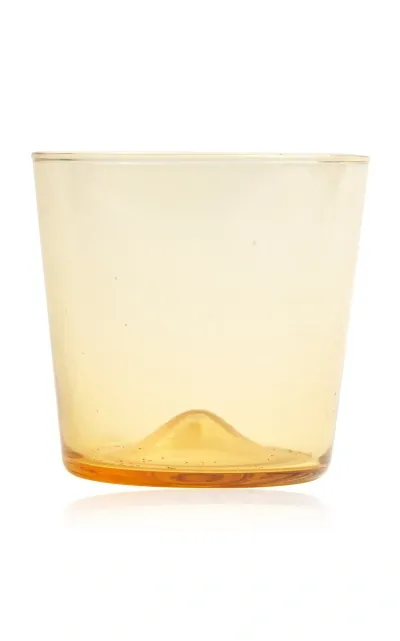 Il Buco Vita Pienza Glass Tumbler In Orange