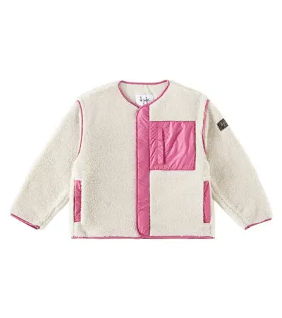 Il Gufo Kids' Fleece Jacket In Beige