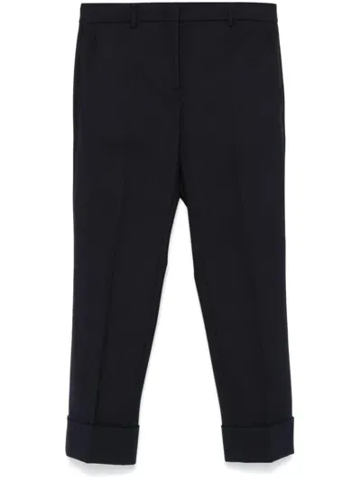 Incotex Wool Tapered Pants Clothing In Blue