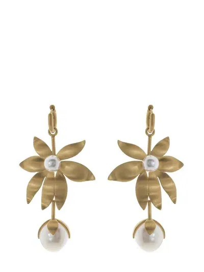 Irene Neuwirth 18kt Yellow Gold Golden Blossom Earrings