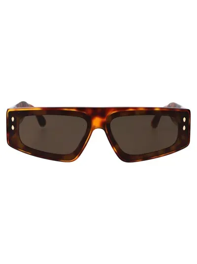 Isabel Marant Geometrical Sunglasses Im 0169/g/s Wr970 In Brown