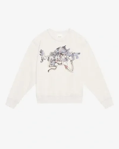 Isabel Marant Sweatshirt Mikoy In White