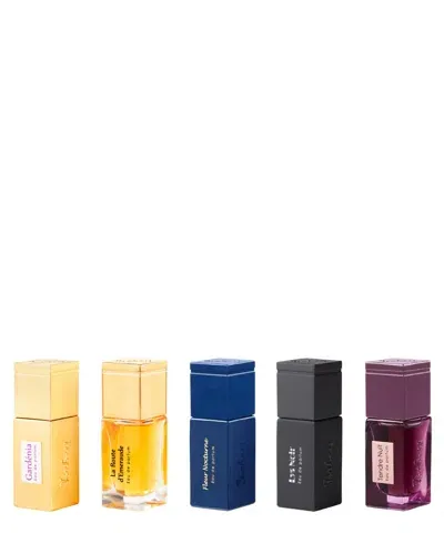 Isabey The Travel Set Eau De Parfum 5x10 ml In White