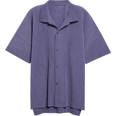 Issey Miyake Mc July Shirt In Grey