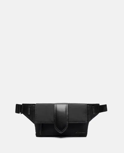 Jacquemus La Banane Bambino  Belt Bag In Black