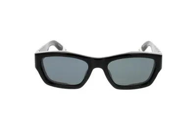 Jacquemus Les Lunettes Meridiano Trapezoid Sunglasses In Black