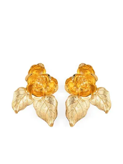 Jennifer Behr Rosalia Earrings In Gold