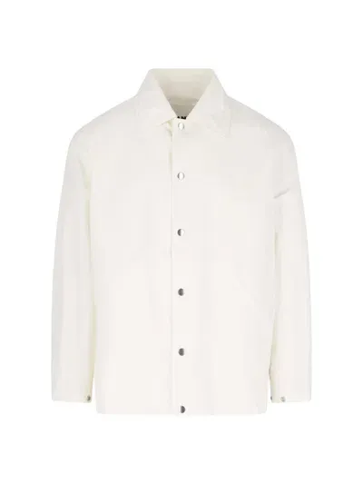 Jil Sander Jacket In White