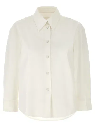 Jil Sander Poplin Shirt In White