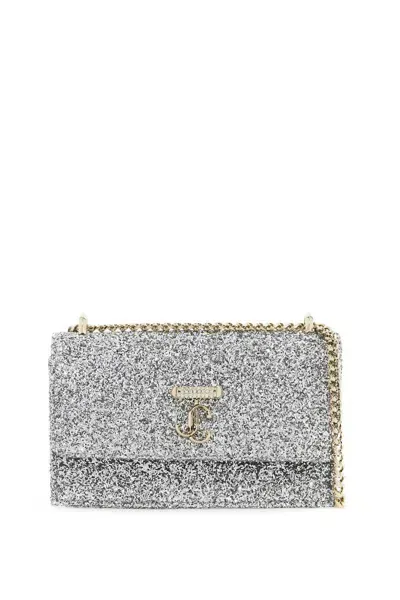 Jimmy Choo Bohemia Mini Shoulder Bag In Silver