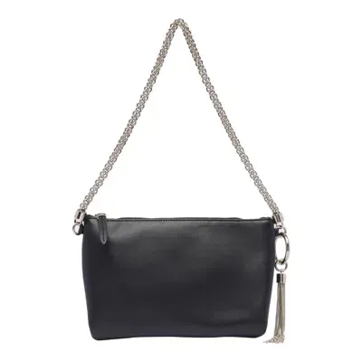 Jimmy Choo Callie Shoulder Bag In Black