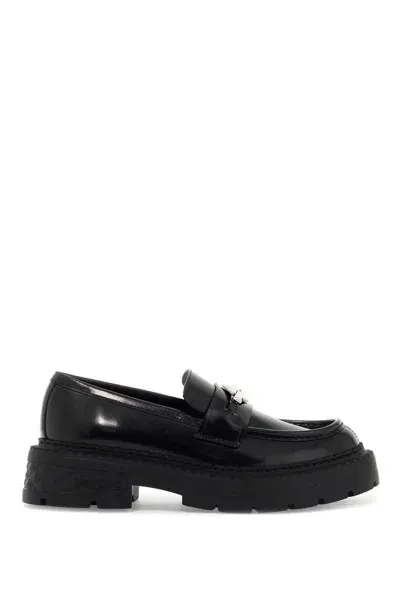 Jimmy Choo Loafers In Black