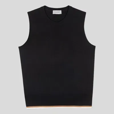 John Smedley Jersey In Black