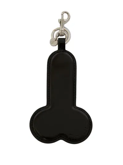 Jw Anderson Penis Keyring In Black