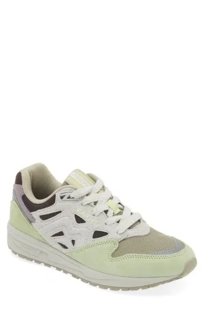 Karhu Gender Inclusive Legacy 96 Sneaker In Shadow Lime/dawn Blue