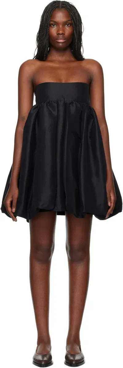 Kika Vargas Ssense Exclusive Black Crie Minidress