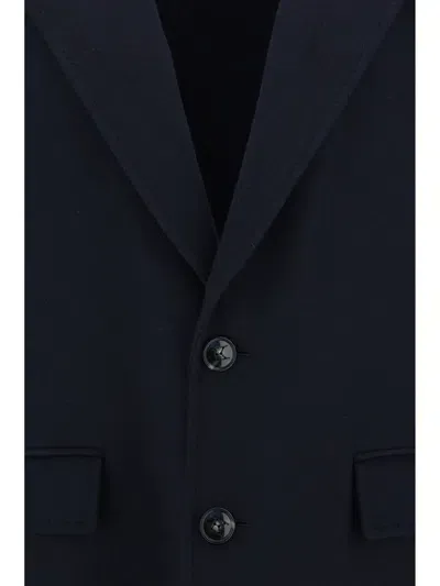 Kiton Coats In Navy Blue