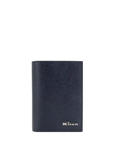 Kiton Leather Passport Holder