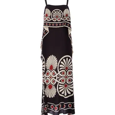 La Doublej Slip-around Dress In Multicoloured