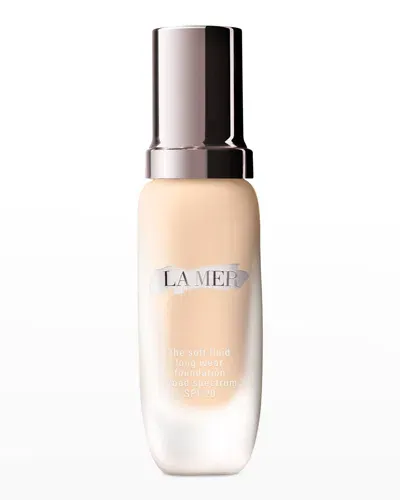 La Mer The Soft Fluid Long Wear Foundation Spf 20, 1 Oz. In =  Linen - Very Light Skin With Warm Und