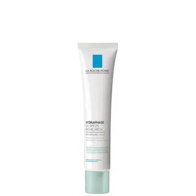 La Roche-posay Hydraphase Uv Riche Moisturizing Cream 40ml For Dehydrated And Sensitive Skin Prone To Dryness In White