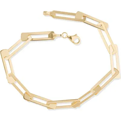 Lana Laser Interlocking Chain Bracelet In Gold