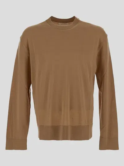 Laneus Sweaters In Brown