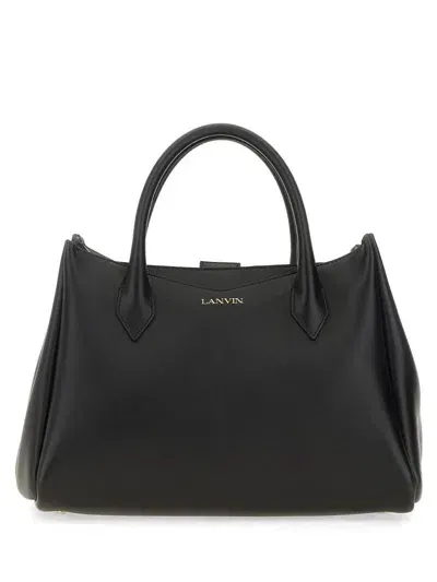 Lanvin "l'octave" Day Bag In Black