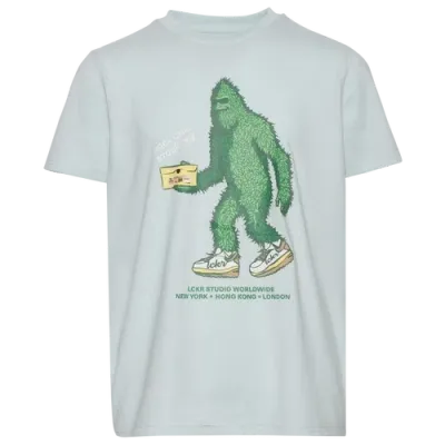 Lckr Boys   Sasquatch Graphic T-shirt In Ballad Blue