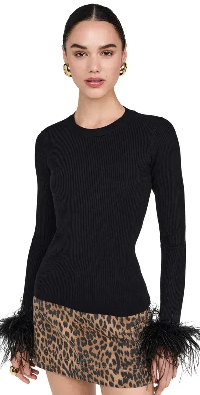 Le Superbe Extra Crew Sweater Black