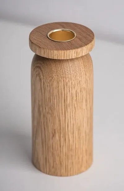 Le Tenon Et La Mortaise The Lighthouse Jar Candle Holder In Natural