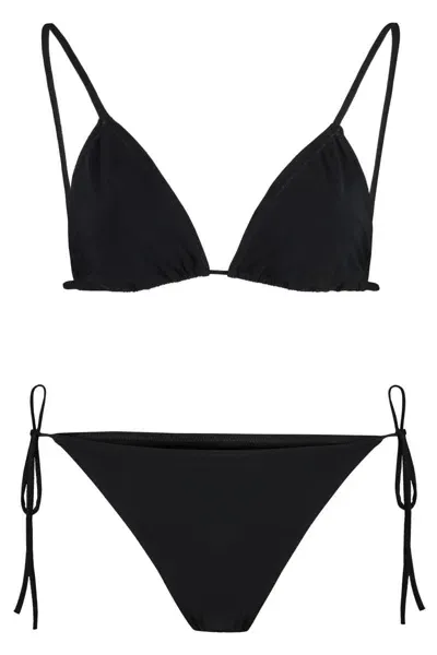 Lido Venti Triangle Bikini In Black