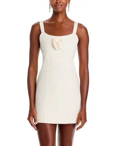 Likely Maeve Rosette Mini Dress In Ivory