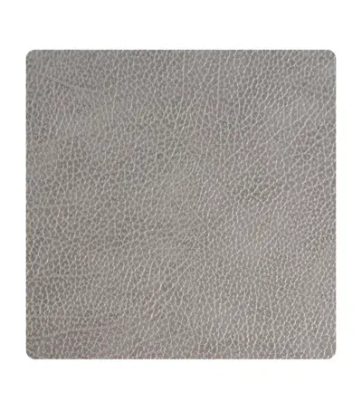 Linddna Square Hippo Coasters In Grey