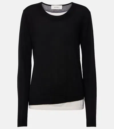 Lisa Yang Gabie Cashmere Sweater In Blue