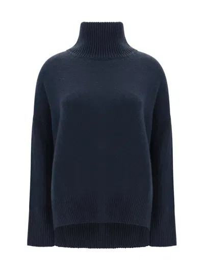 Lisa Yang The Heidi Jumper In Blue